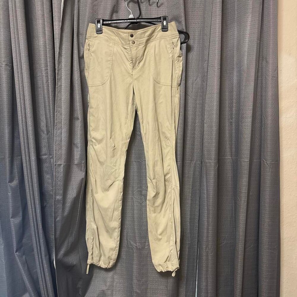 Athleta Women's Cream and Tan Trousers